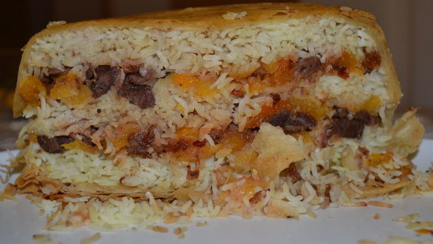 Рецепт плова в лаваше