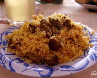 Плов в утятнице