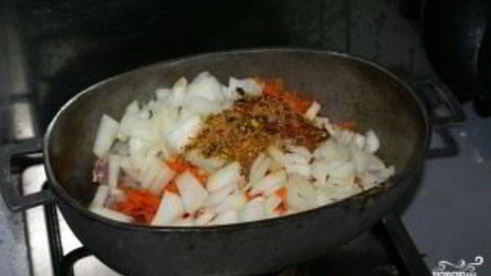 плов в утятнице