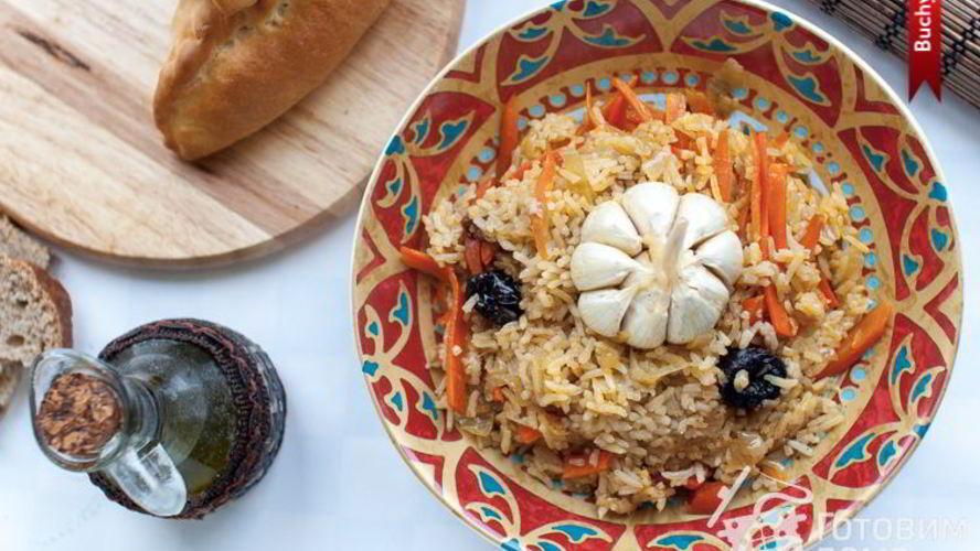 Рецепт постного плова