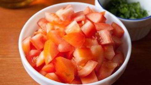 рисовый пилав с помидорами и базиликом