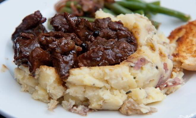 Пюре из молодого картофеля