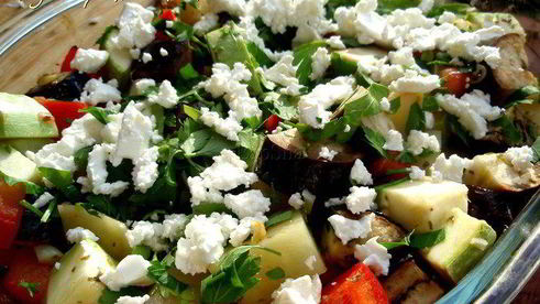 бриам — греческое овощное рагу