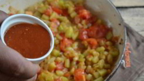 диетическое рагу из кабачков