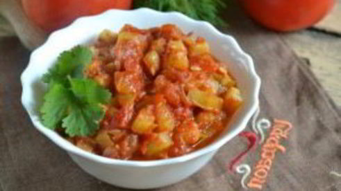 диетическое рагу из кабачков