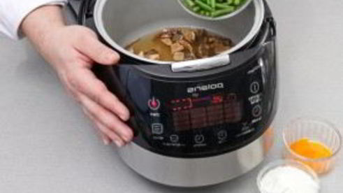 фрикасе из курицы в мультиварке