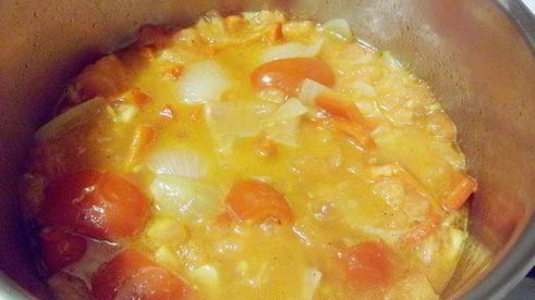 овощное рагу с баклажанами по-арабски