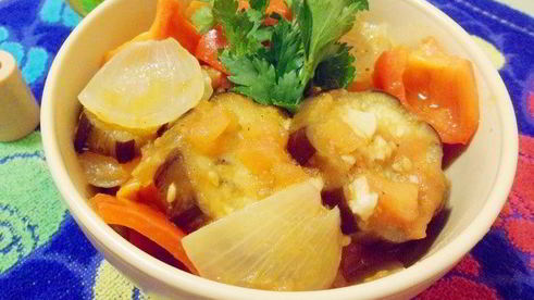 овощное рагу с баклажанами по-арабски