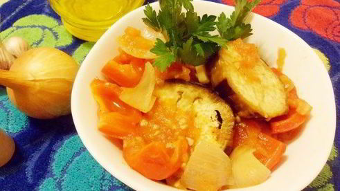 овощное рагу с баклажанами по-арабски