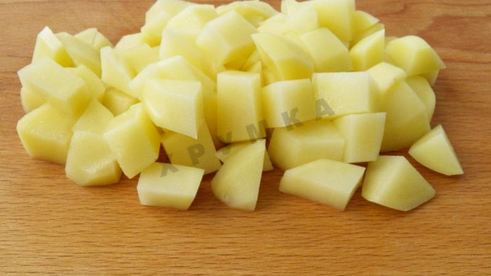 овощное рагу с кабачками, баклажанами и картофелем