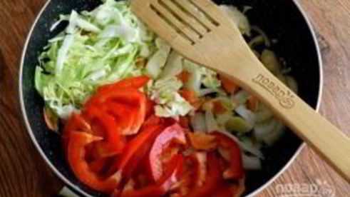 овощное рагу в лаваше