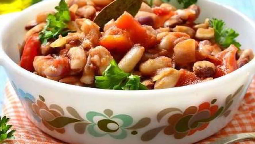 Рецепт пряного рагу из фасоли