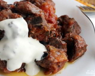 Рагу из баранины в мультиварке