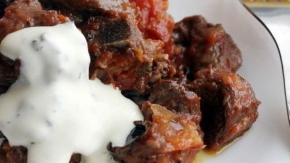 Рецепт Рагу из баранины в мультиварке