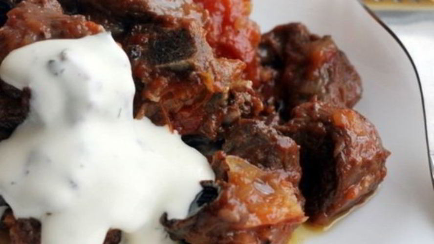 Рецепт рагу из баранины в мультиварке