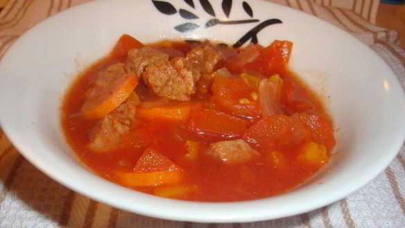 Рецепт Рагу из говядины в мультиварке