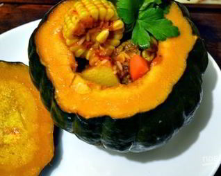 Рагу из говядины в тыкве по-аргентински