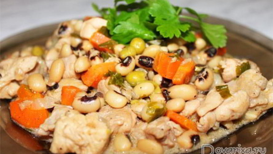 Рецепт рагу из курицы и индейки
