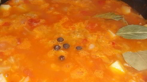 рагу из молодой капусты