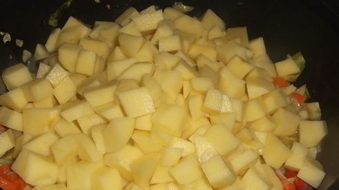 рагу из молодой капусты