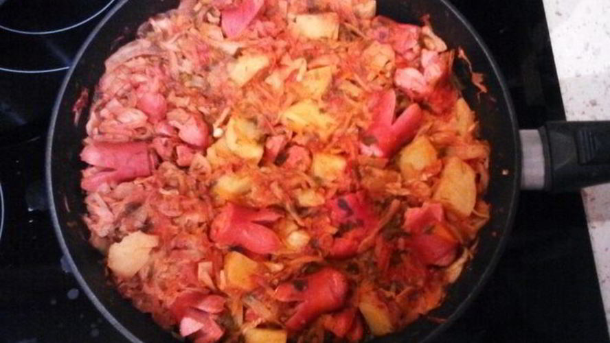 Рецепт рагу мужского счастье