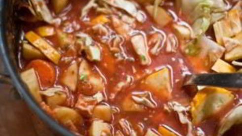 рагу с картошкой и капустой