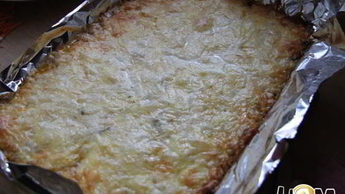 запеканка фрикасе из курицы