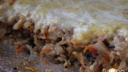 запеканка фрикасе из курицы