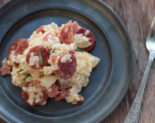 Булгур в стиле ризотто