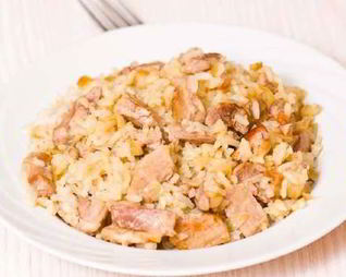 Итальянское ризотто из курицы