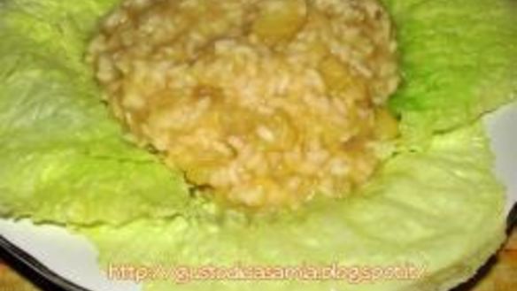 Рецепт Овощного ризотто с картофелем и капустой