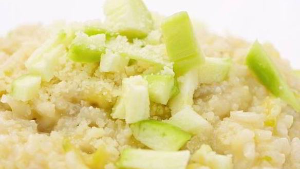 Рецепт Овощного ризотто с сыром камамбер