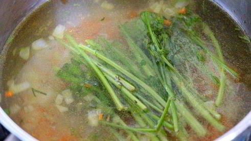 ризотто с белой рыбой венере