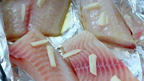 ризотто с белой рыбой венере