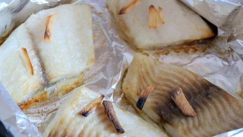 ризотто с белой рыбой венере