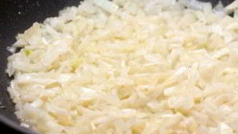 ризотто с гребешками