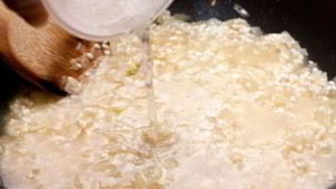 ризотто с гребешками