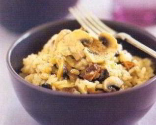 Ризотто с грибами и сыром