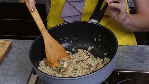 ризотто с грибами