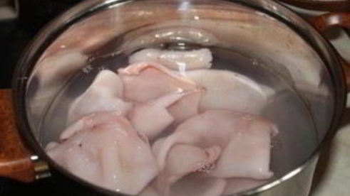 ризотто с кальмарами