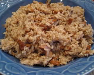 Ризотто с лисичками и сыром