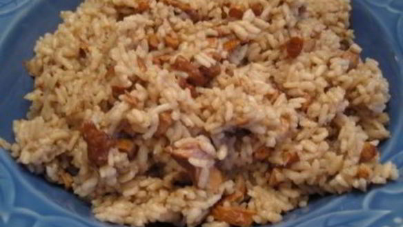 Рецепт Ризотто с лисичками и сыром