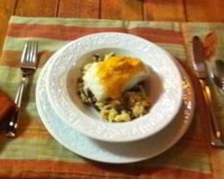 Ризотто с лисичками