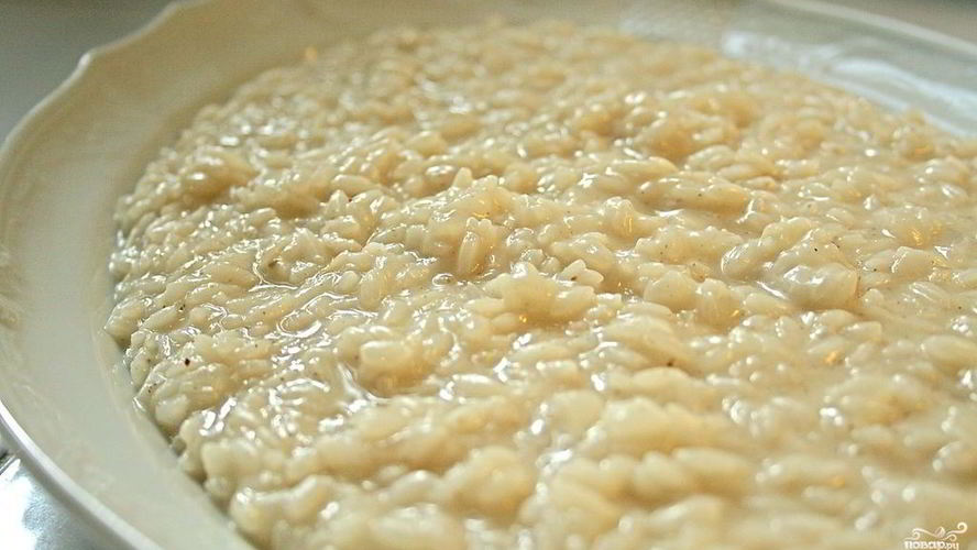 Рецепт ризотто с луком