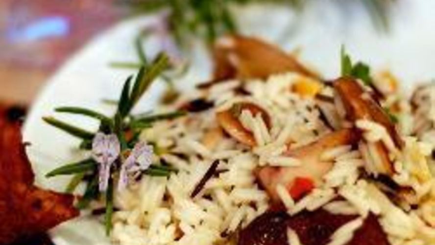 Рецепт ризотто с маслятами