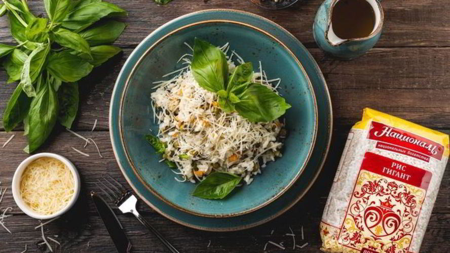 Рецепт ризотто с овощами