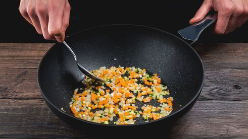 ризотто с овощами