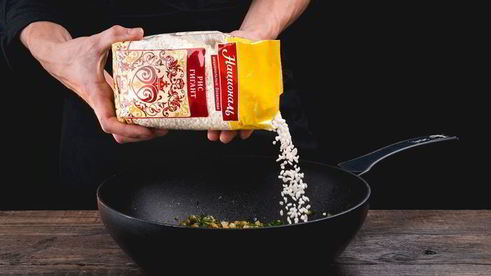 ризотто с овощами