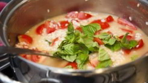 ризотто с помидорами