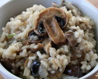 Ризотто с шампиньонами